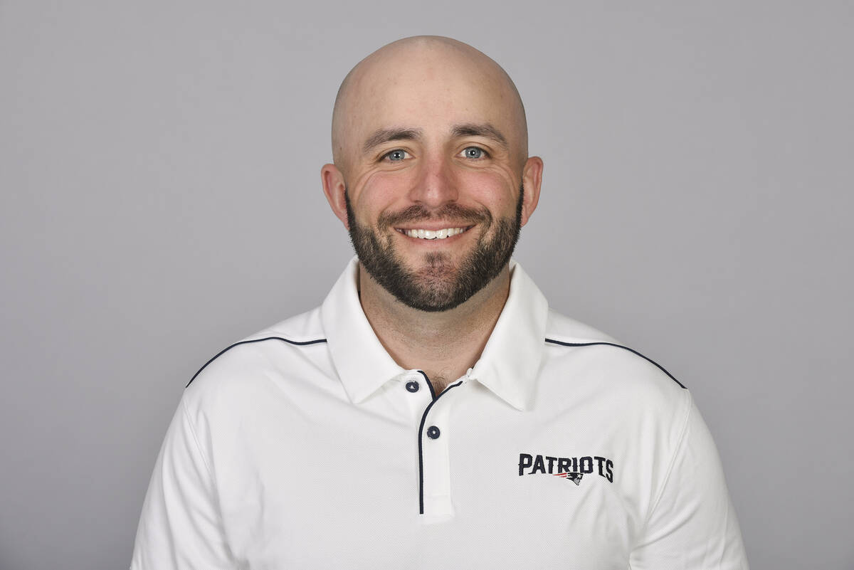 This is a 2019 photo of Mick Lombardi of the New England Patriots NFL football team. This image ...