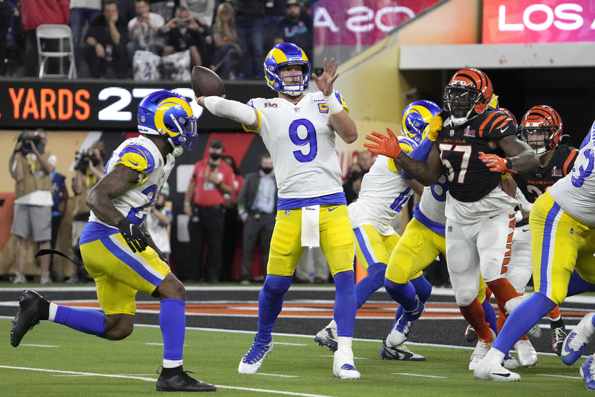 los angeles rams quarterback 2022