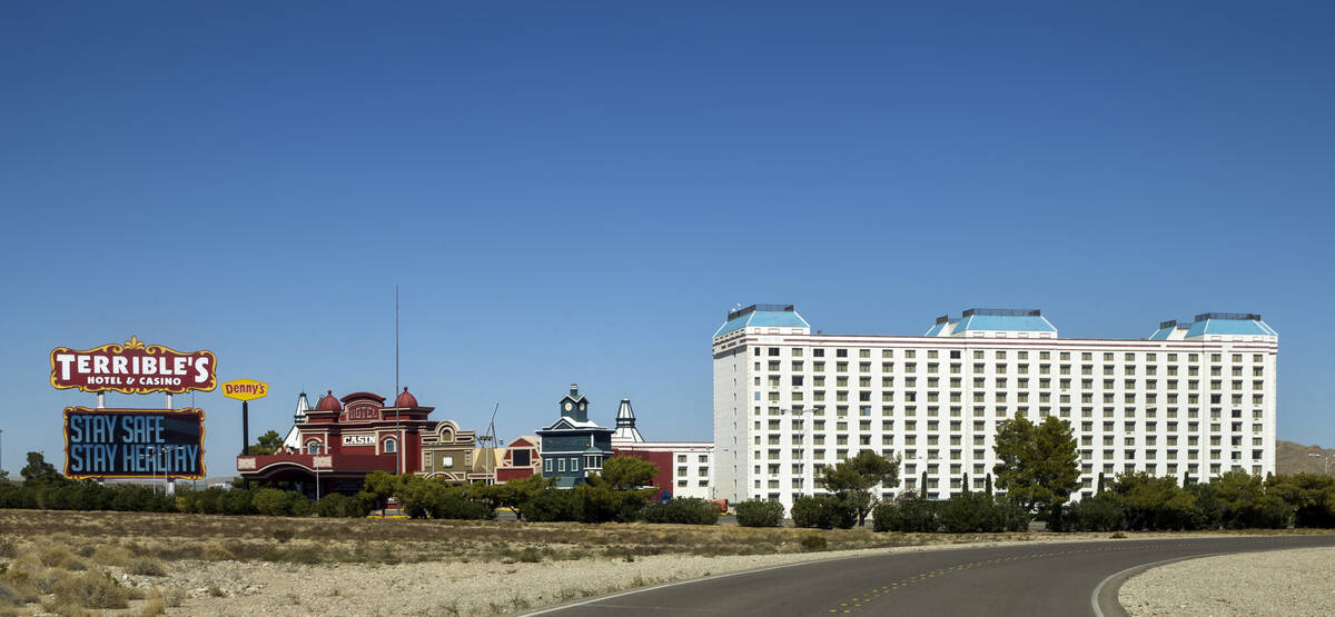 Terrible's Hotel & Casino still temporarily closed on Friday, Sept. 4, 2020, in Jean. (L.E. ...