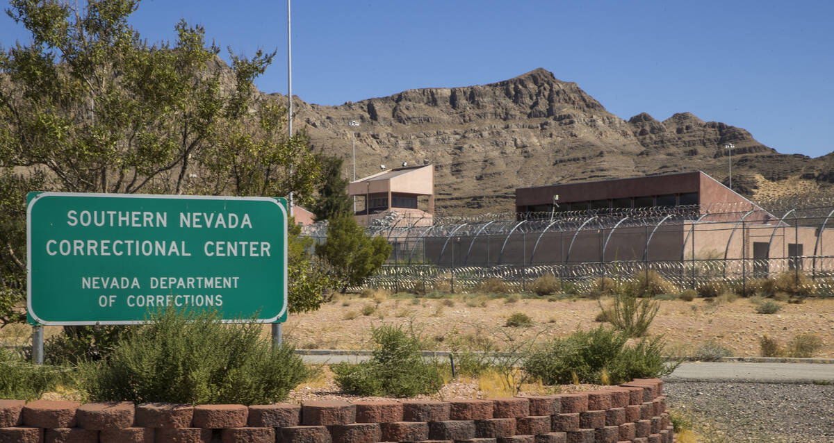 The Southern Nevada Correctional Center on Friday, Sept. 4, 2020, in Jean. (L.E. Baskow/Las Veg ...