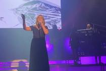 Janae Longo plays Adele in "Legendary Divas" at the Tropicana on the Las Vegas Strip. (Legends ...