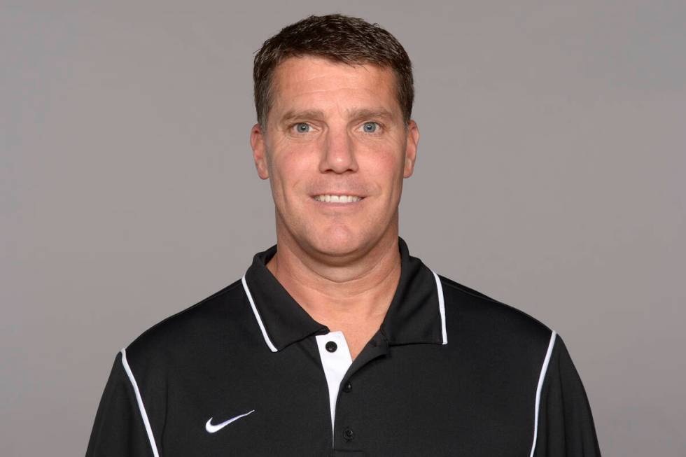 This is a 2021 photo of Chris Ash of the Jacksonville Jaguars NFL football team.  This image ref...