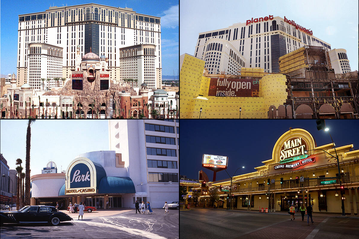 las vegas hotels on the strip