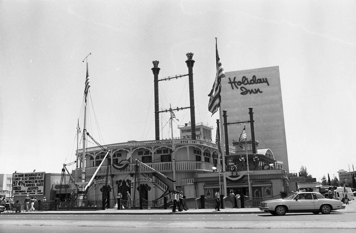 The Holiday Casino on Las Vegas Boulevard in 1980. (File photo)