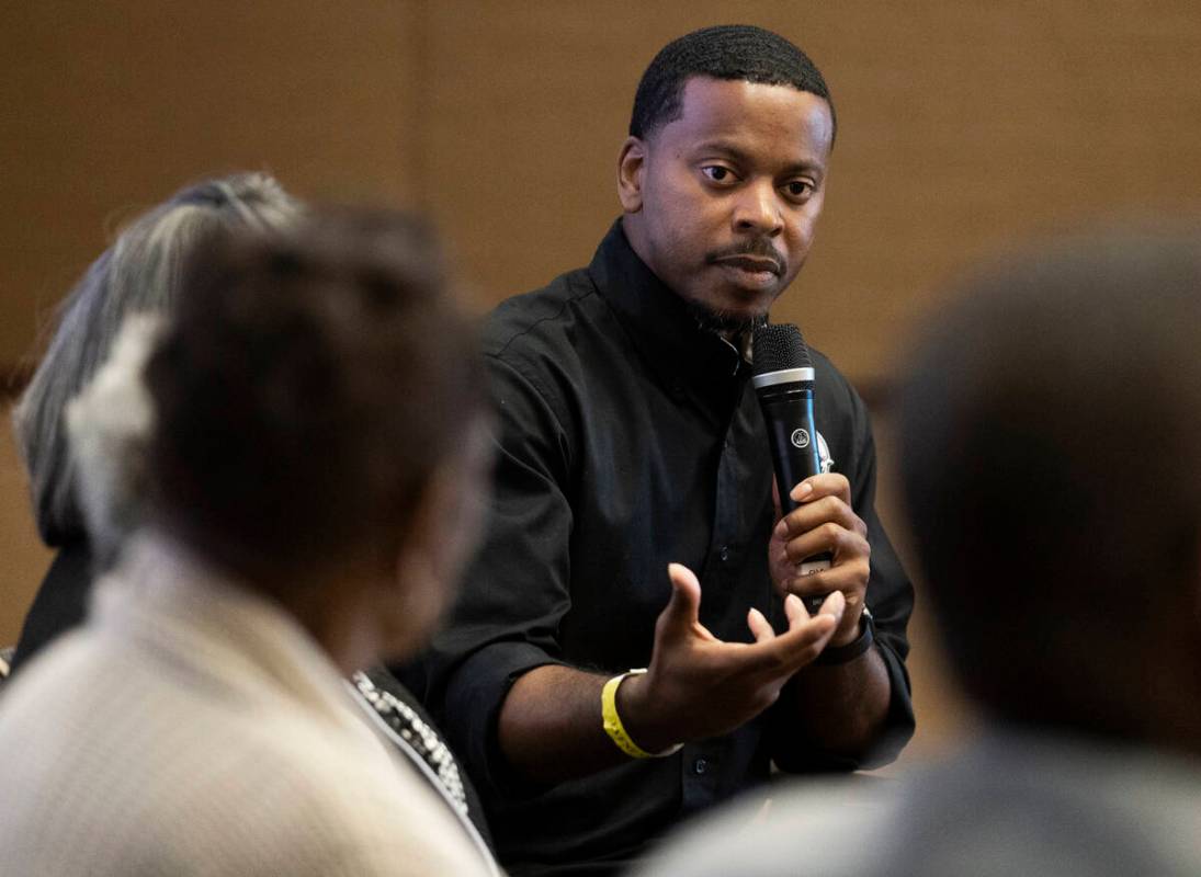 Commissioner William McCurdy speaks during “The Social Life of the Historic Westside&quo ...