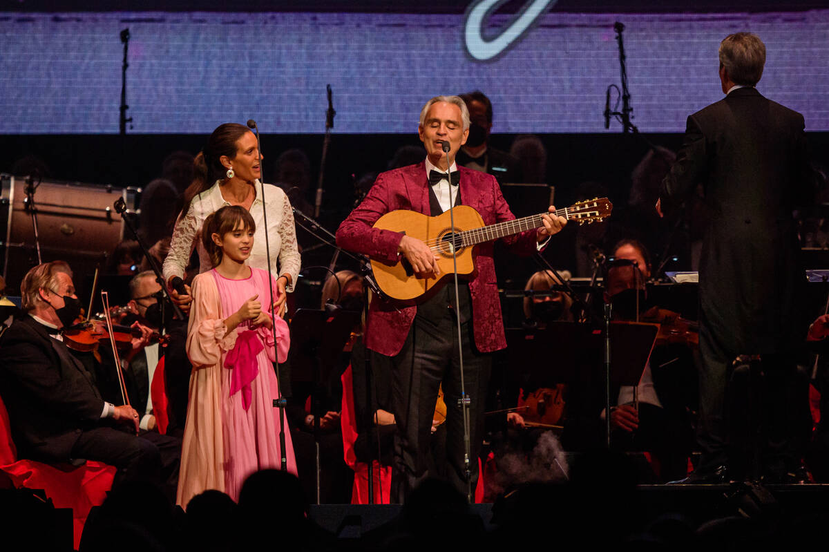 Andrea Bocelli's Daughter Virginia's Birthday Is Honored with Dad