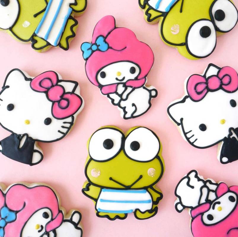 The Hello Kitty Cafe Truck pop-up serves treats and exclusive merchandise. (Hello Kitty Cafe Truck)