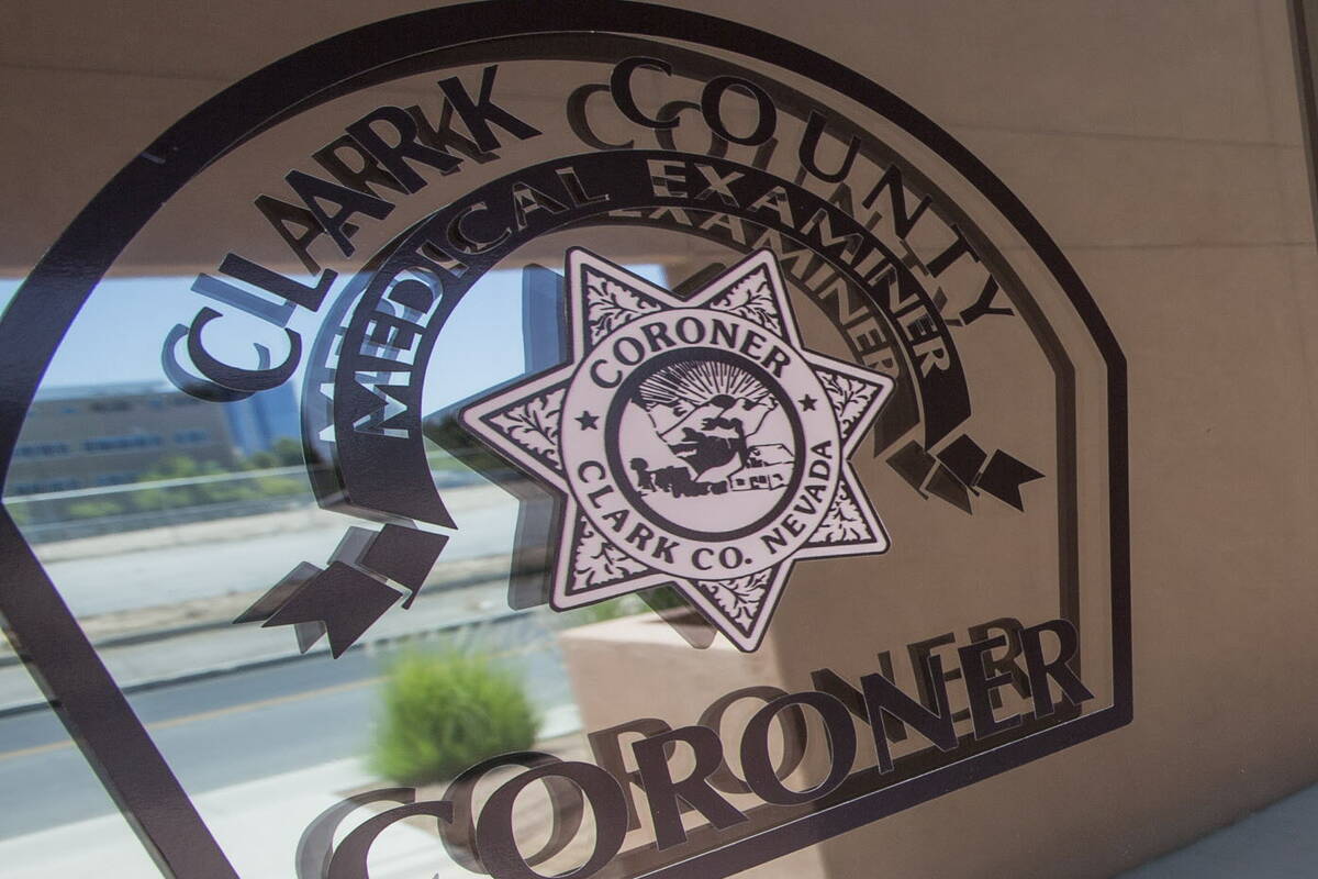 The Clark County Coroner and Medical Examiner office located at 1704 Pinto Lane in Las Vegas on ...