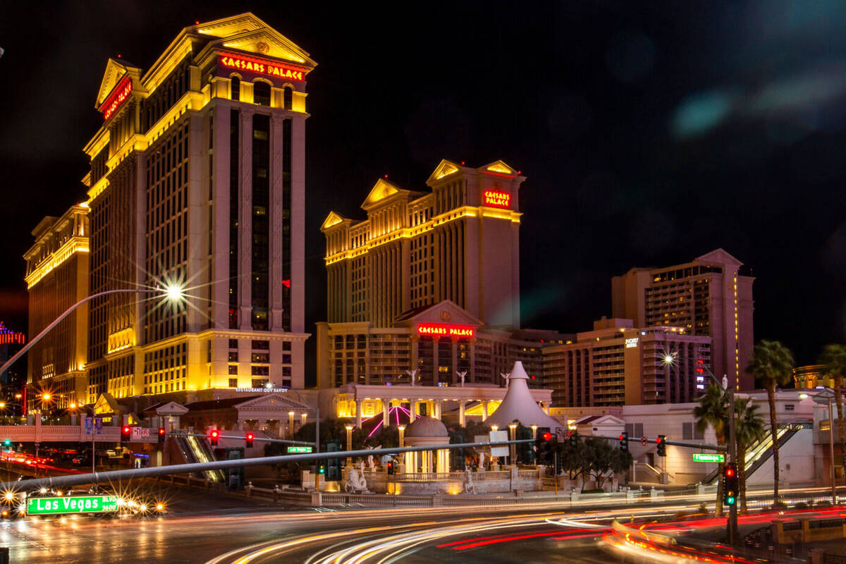 Caesars Palace in Las Vegas. (L.E. Baskow/Las Vegas Review-Journal) @Left_Eye_Images