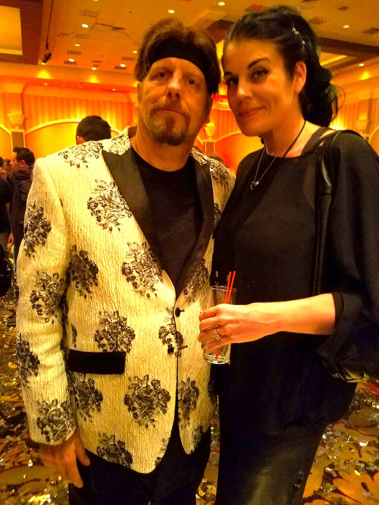 The Amazing Johnathan and Anastasia Synn at the Magic Live! convention Wednesday, Aug. 17, 2016 ...