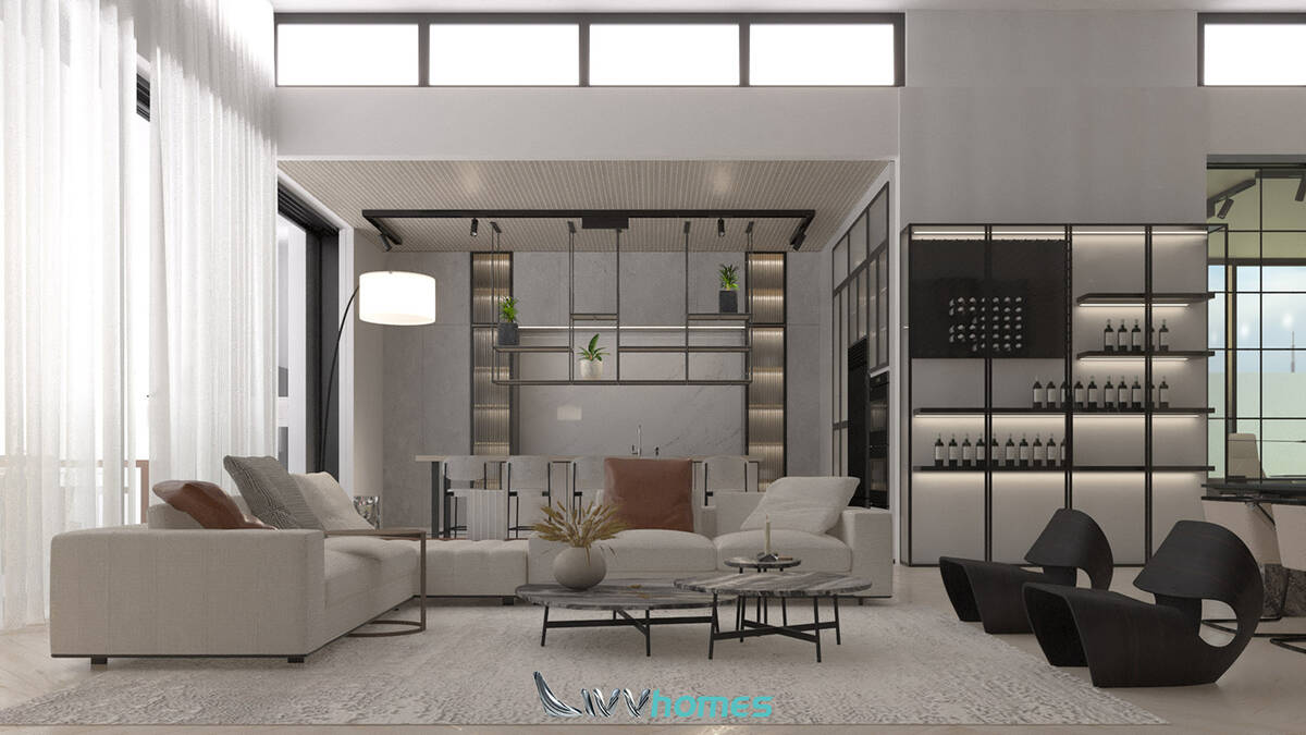 The living room. (LIVV Homes)