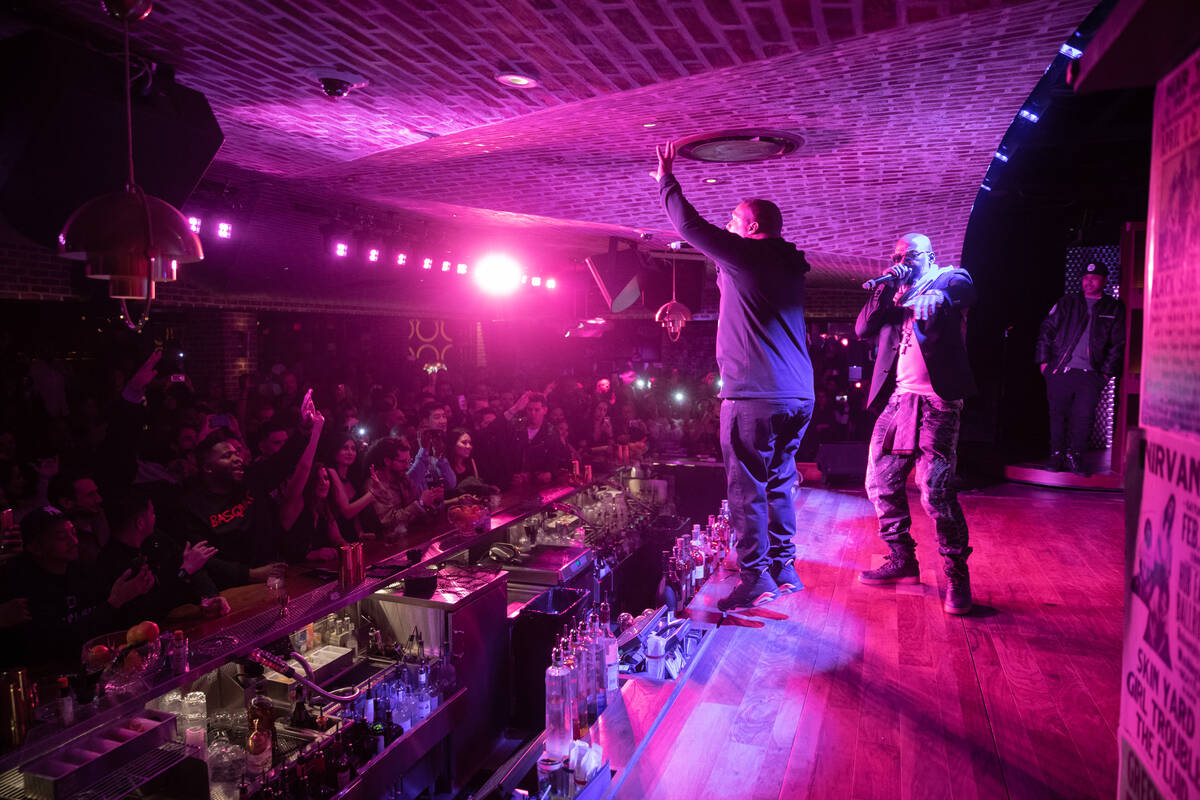 Naughty By Nature performs during "OTR Wednesdays," On The Record's industry night launch party ...