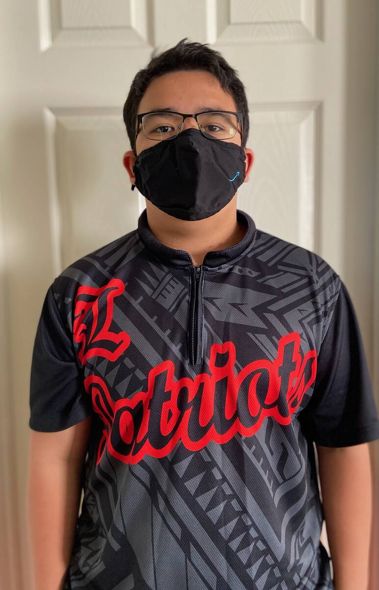 Liberty's Daryus Alo is a member of the Nevada Preps All-Southern Nevada boys bowling team. (Li ...