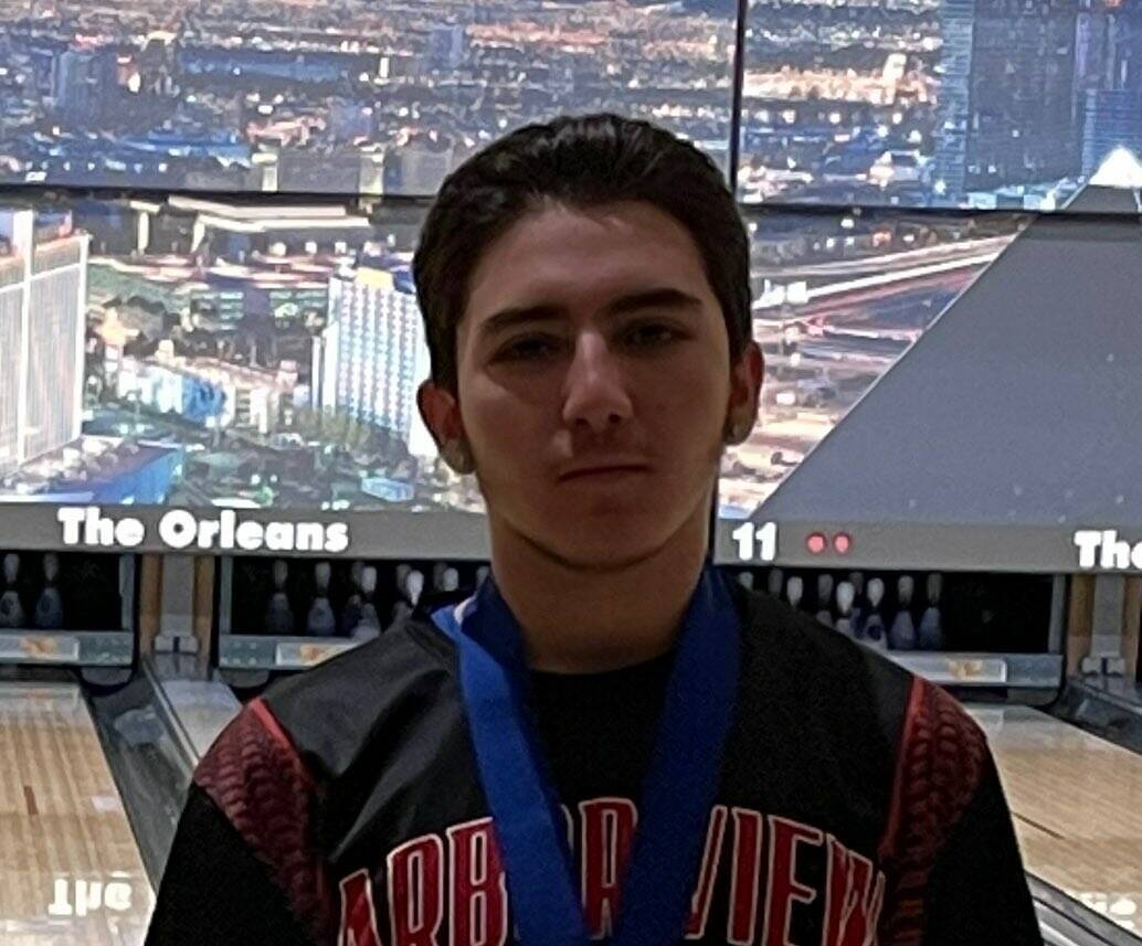 Arbor View's Gianni Silva is a member of the Nevada Preps All-Southern Nevada boys bowling team ...