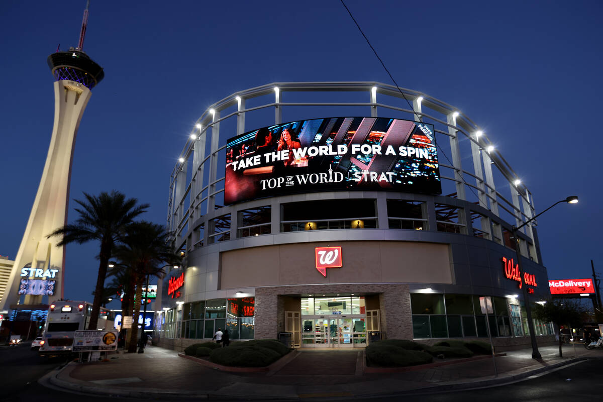 Walgreens-anchored retail complex at the northeast corner of Las Vegas Boulevard and Sahara Ave ...