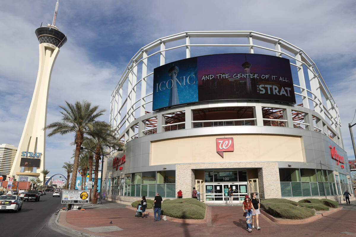 Walgreens-anchored retail complex at the northeast corner of Las Vegas Boulevard and Sahara Ave ...