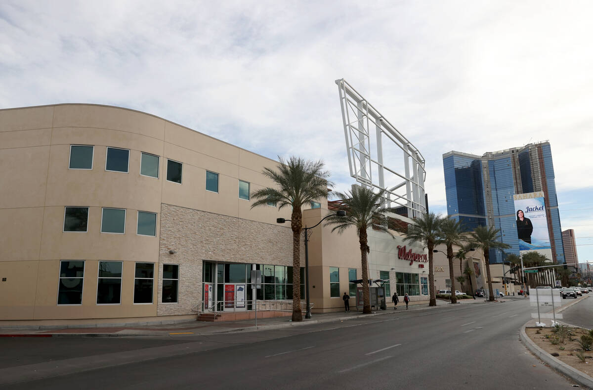 Walgreens-anchored retail complex at the northeast corner of Las Vegas Boulevard and Sahara Ave ...