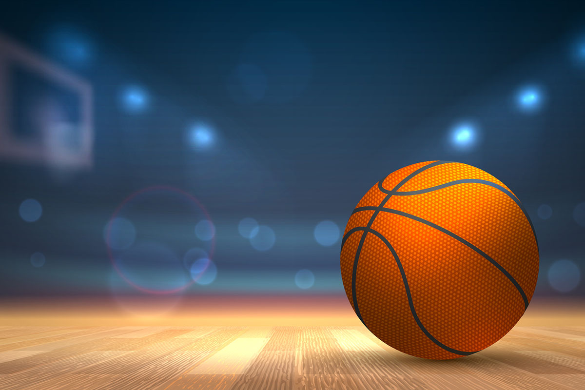Basket ball, basketball championship. Vector illustration