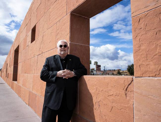 Bob Fielden, founder of Henderson-based RAFI Architecture and Design, on Feb. 23, 2022, in Las ...