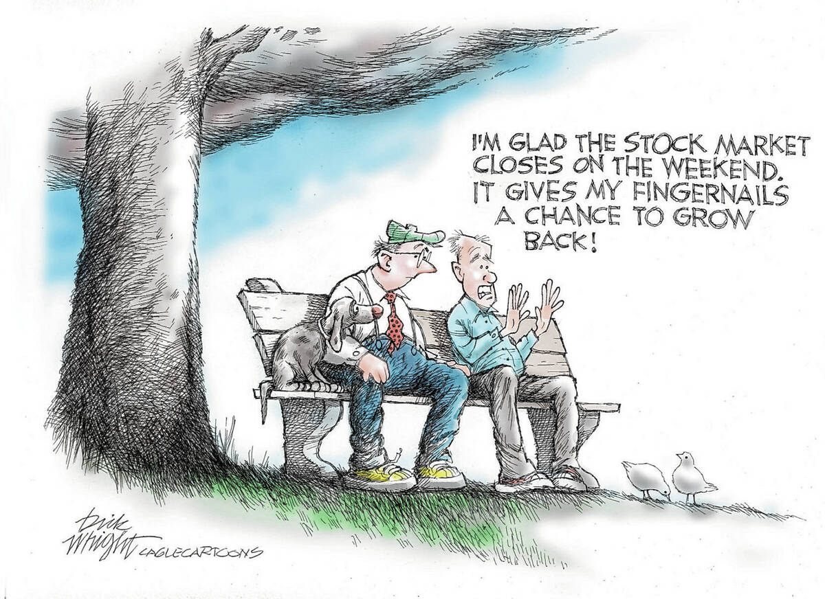This is how stressful the stock market has been | CARTOONS | Drawing Board  | Opinion