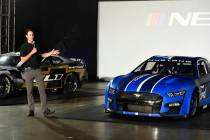 Driver Joey Lagano talks about the Next Gen Mustang Cup car that will be used starting in the 2 ...