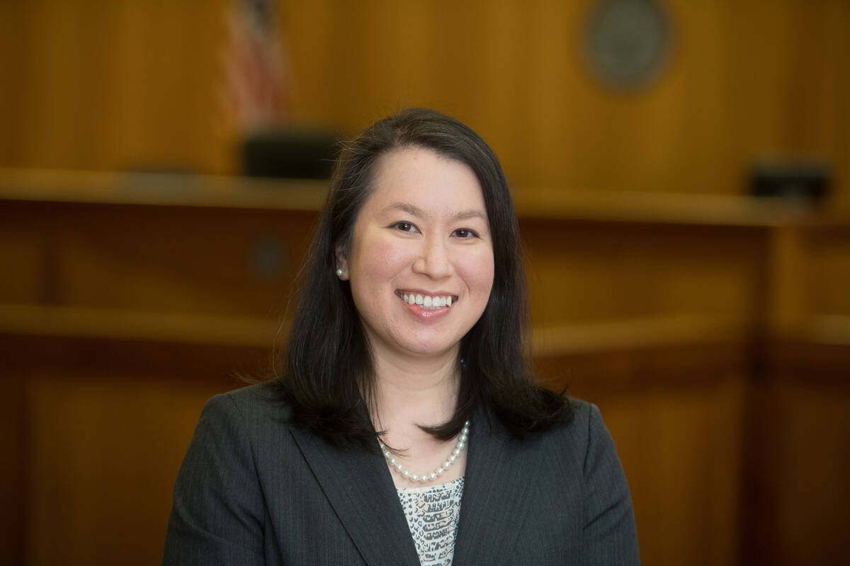This undated photo shows Leah Chan Grinvald. UNLV’s William S. Boyd School of Law announced W ...