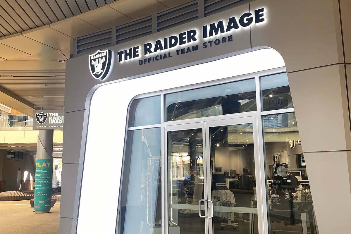 The Raider Image Downtown Summerlin location opened its doors last month. (Downtown Summerlin)