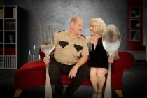 Eric and Jayne Post star in “Marriage Can Be Murder.” The dinner theater show reopened Feb. ...