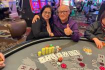 Jose N. of Las Vegas, a Rampart regular, hit the Pai Gow Progressive for $147,622 after playing ...