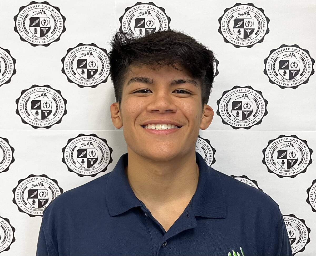 SLAM Nevada's Anthony Aniciete is a member of the Nevada Preps All-Southern Nevada wrestling te ...