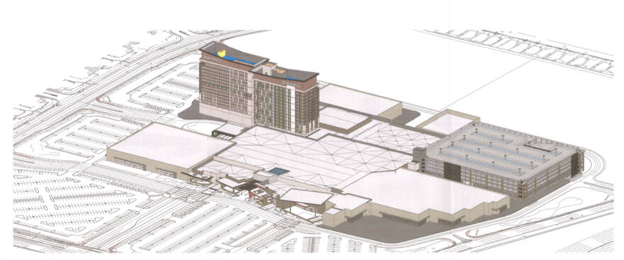 A site plan of Station Casinos' Durango resort project in the southwest Las Vegas Valley. (Clar ...