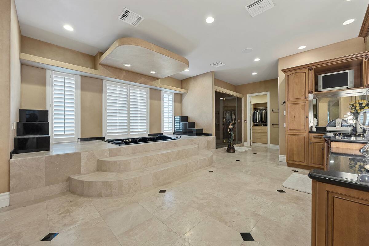 A Las Vegas mansion that pop star Michael Jackson once rented, seen here, is now listed for $9. ...