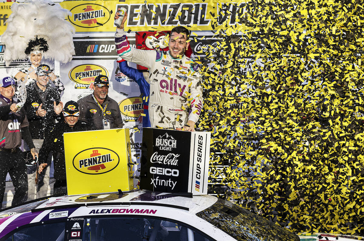 Alex Bowman wins NASCAR Pennzoil 400 in Las Vegas NASCAR Sports Motor Sports