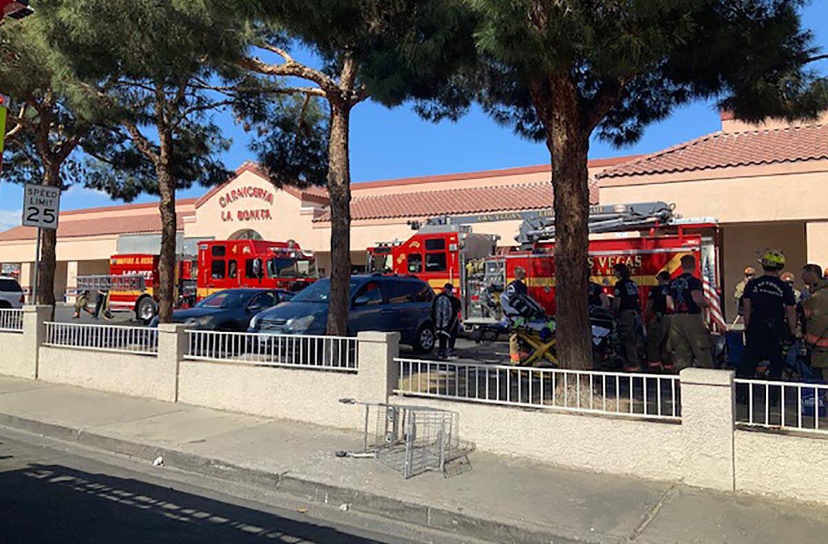 The fire started in the produce section about 11:10 a.m. Sunday, March 6, 2022, at La Bonita, 2 ...