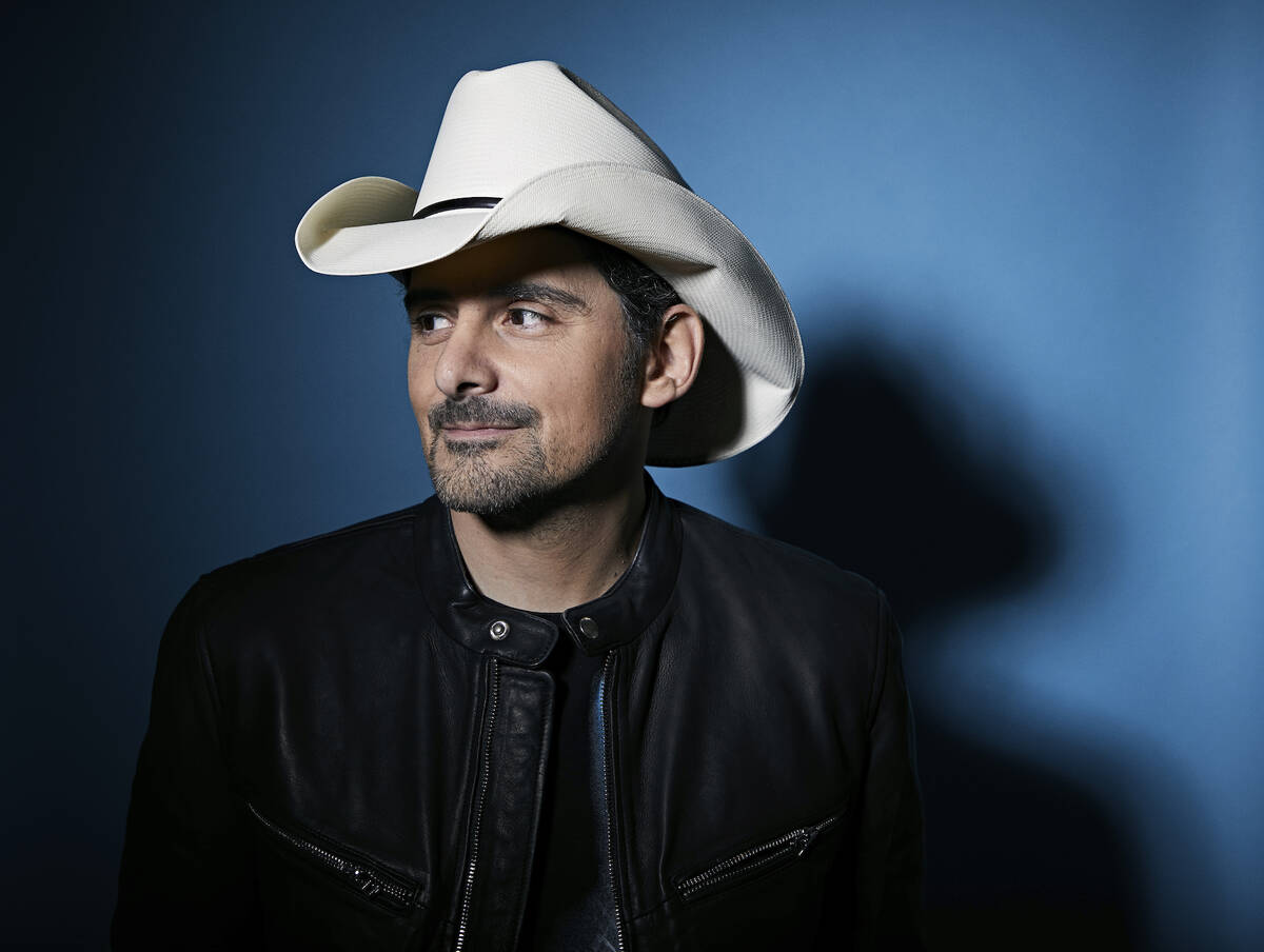 This Nov. 18, 2019 photo shows country singer Brad Paisley posing for a portrait in New York to ...