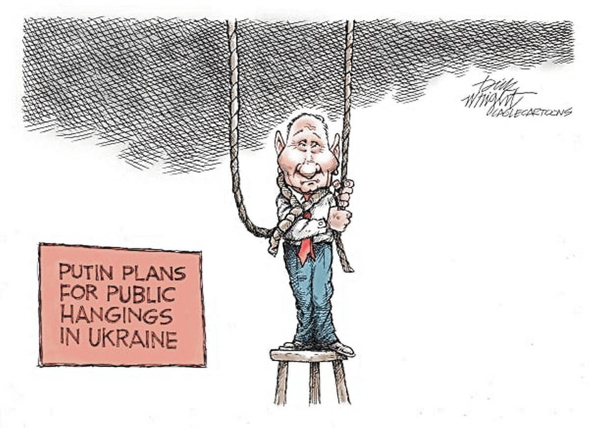 Putin and public hangings | CARTOONS | Las Vegas Review-Journal Putin and public hangings | CARTOONS | Las Vegas Review-Journal