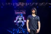 Illusionist Criss Angel. (Benjamin Hager/Las Vegas Review-Journal)