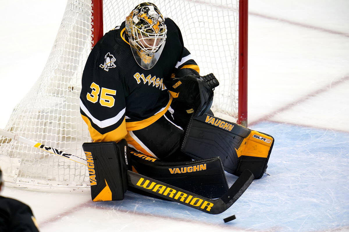 Tristan Jarry back in goal for Penguins tonight