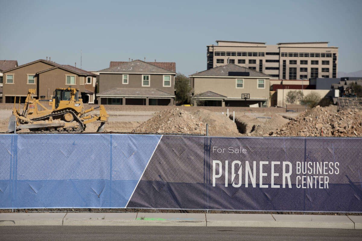 A construction site where Canadian developer Beedie is underway on a two-building industrial co ...