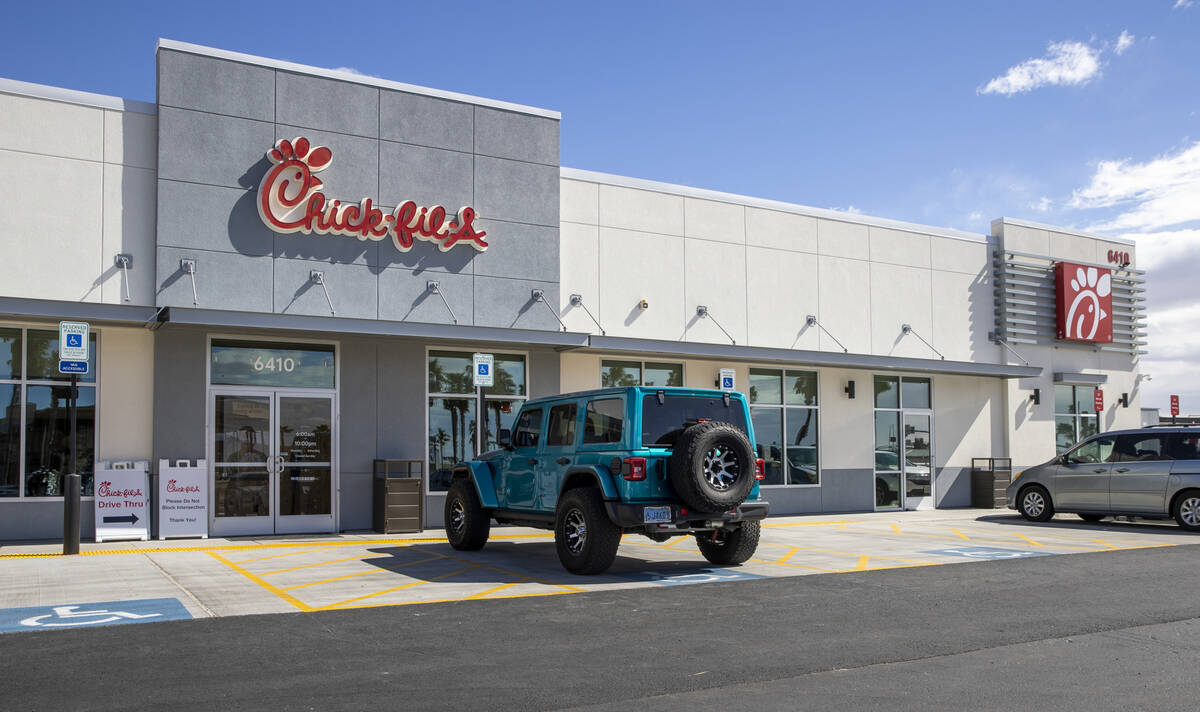 New ChickfilA opens in northwest Las Vegas Valley Food Entertainment
