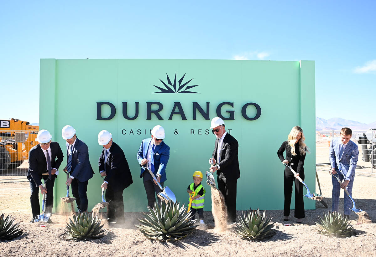 Durango Ground Breaking on Friday, March 11, 2022. (Denise Truscello)