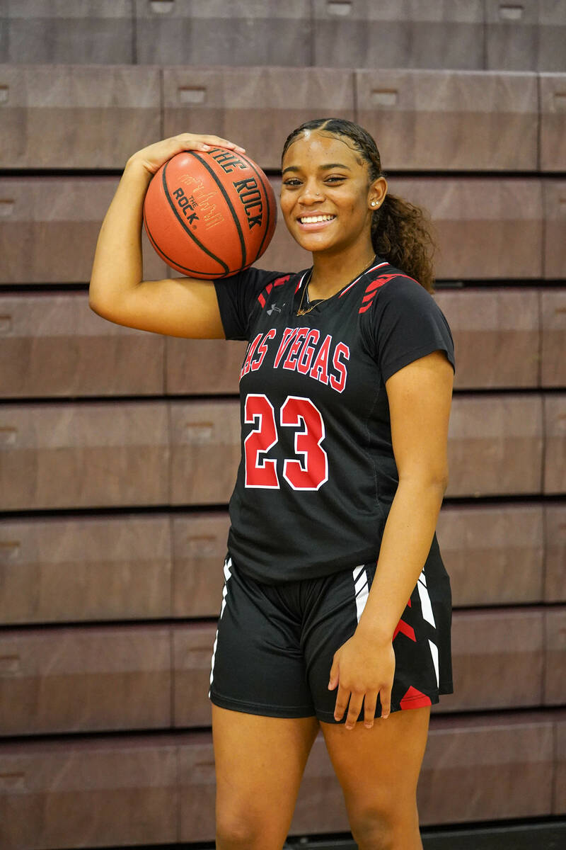 Las Vegas' Kayla Terry is a member of the Nevada Preps All-Southern Nevada team. (Las Vegas gir ...