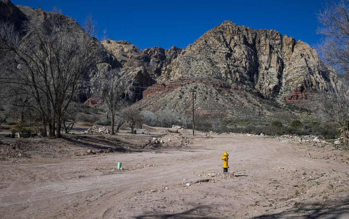 Water lines are in place now for The Reserve at Red Rock Canyon, a luxury housing community at ...