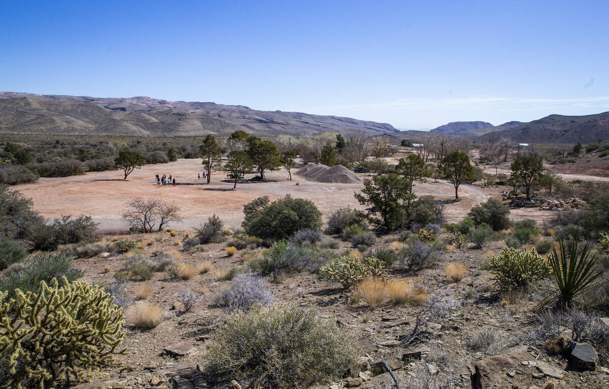 Ground clearing and landscaping work has begun for The Reserve at Red Rock Canyon, a luxury hou ...