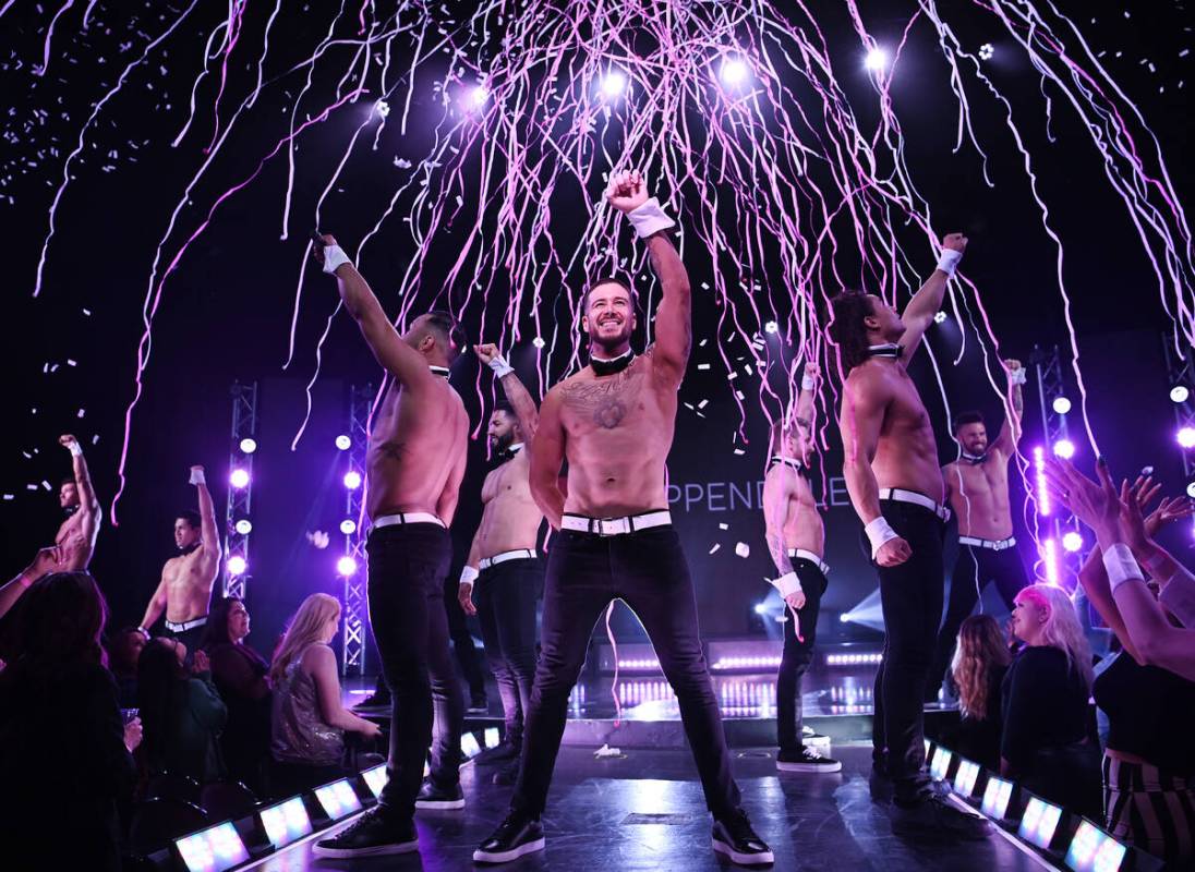 Actor Vinny Guadagnino hosts Chippendales and celebrates the show's 20th Anniversary at Rio All ...