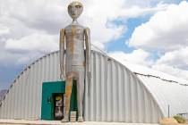 The Alien Research Center near Alamo is the closest of Travel Nevada's "Seven Weirdest Wonders" ...
