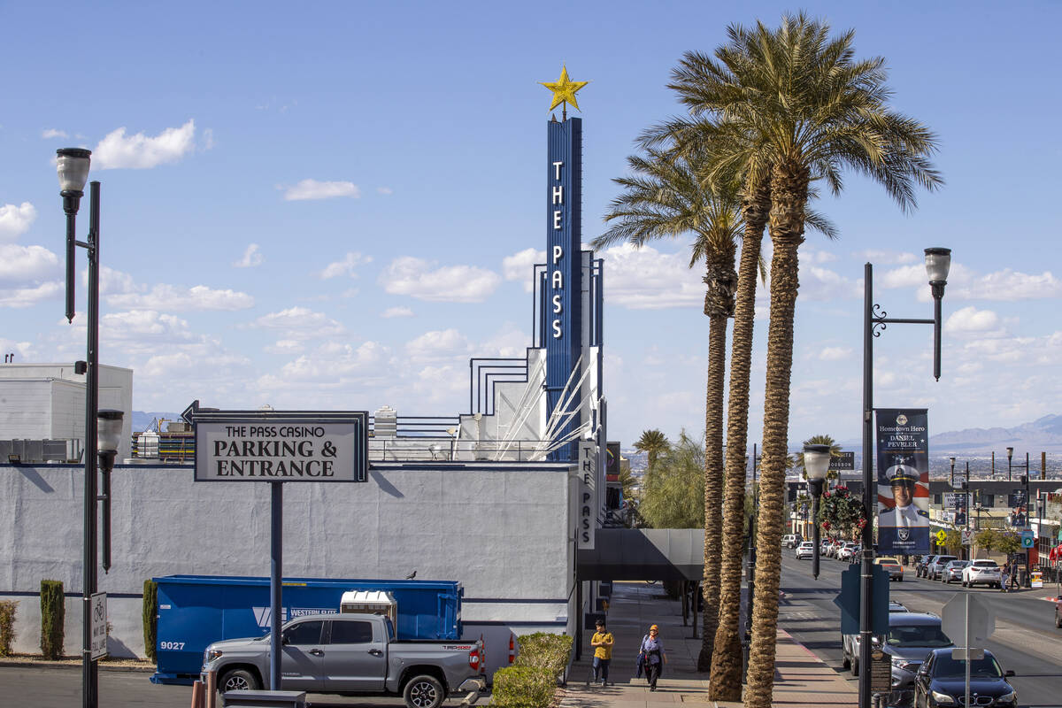 Exterior of The Pass where owner Joe DeSimone plans to build a six-story hotel in the parking l ...
