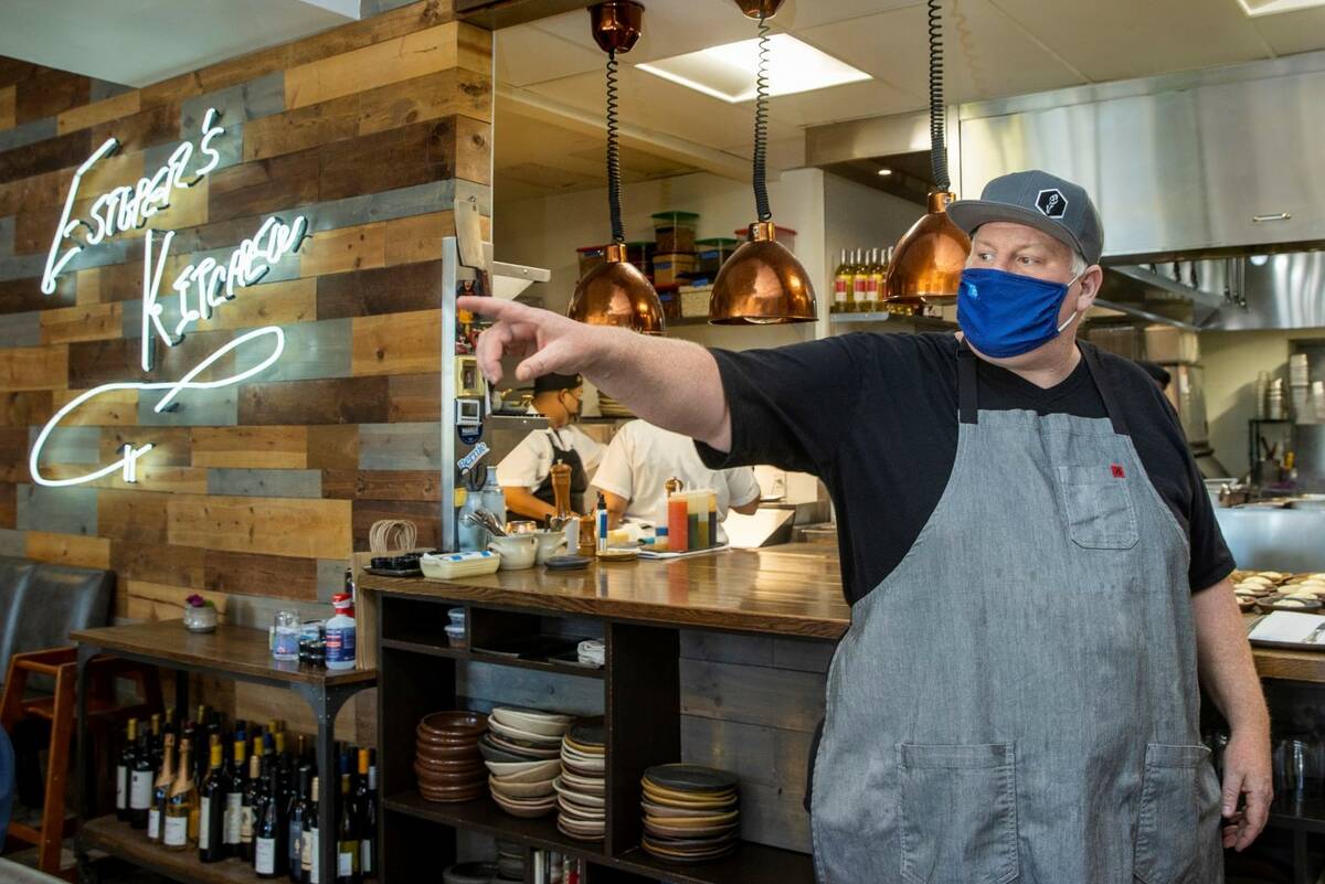 Esther's Kitchen Executive Chef James Trees is seen at Esther's Kitchen in 2021. (L.E. Baskow/L ...