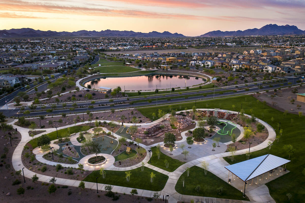 Henderson's Cadence master plan continues to grow. It recently added more neighborhoods, a scho ...