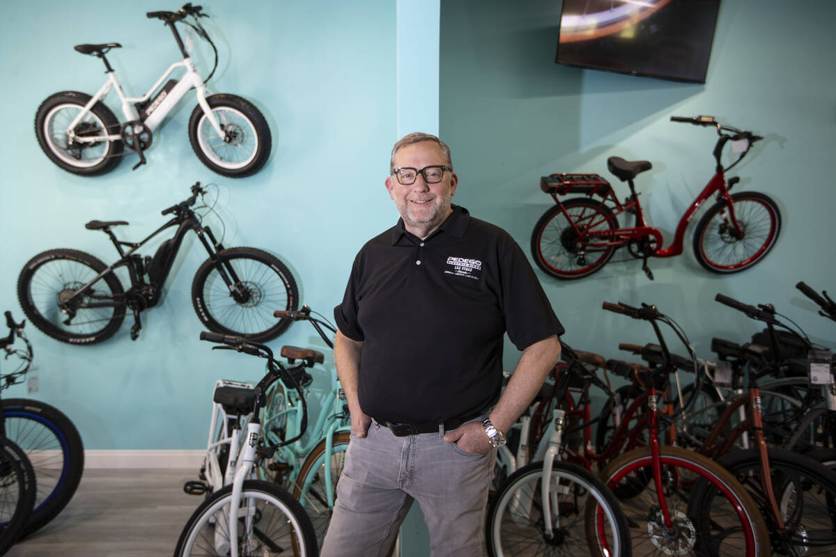 E-bike ride leads Las Vegas man to ownership of 3 Pedego stores, Entrepreneurs